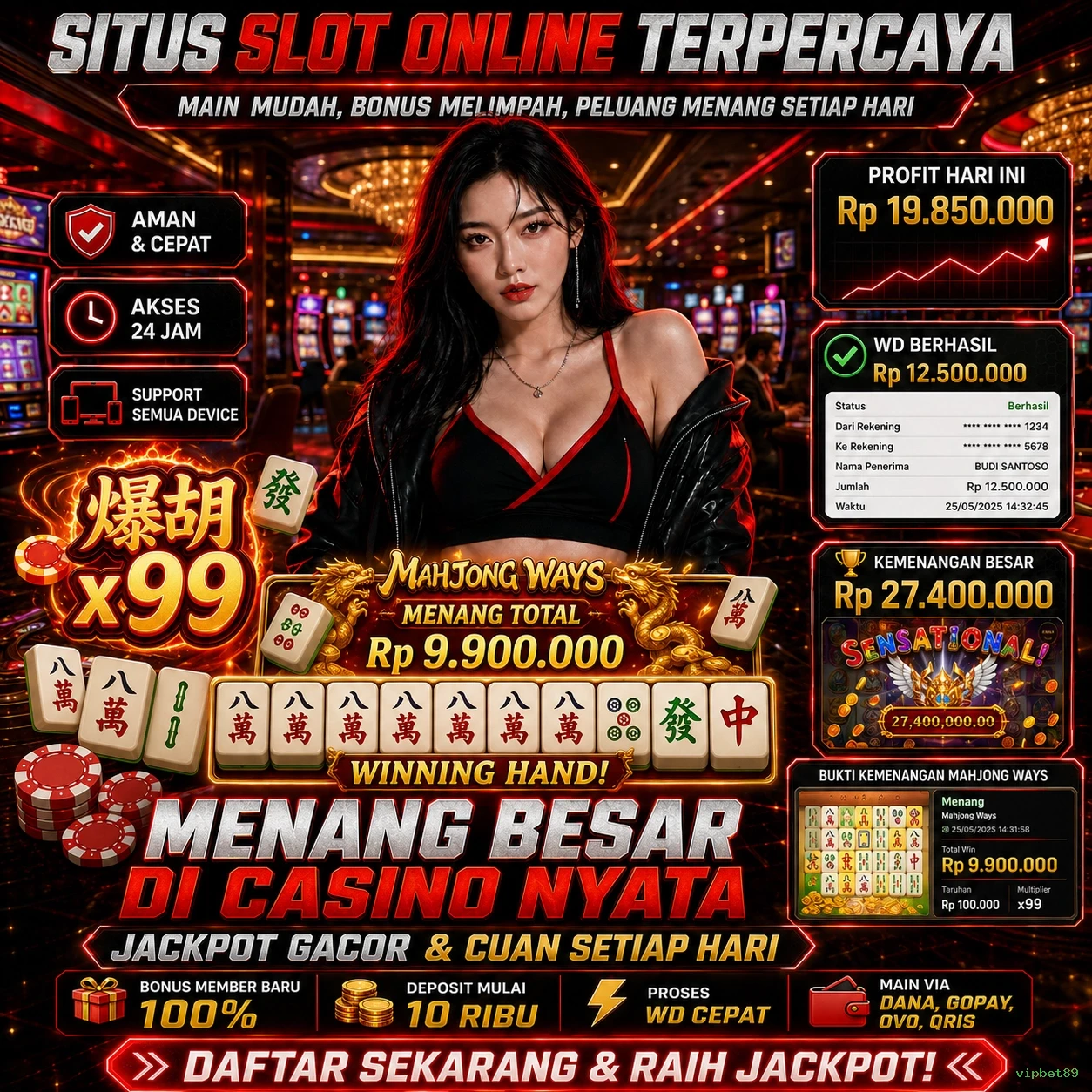 Ulasan Fitur Terbaik yang Ditawarkan vipbet89